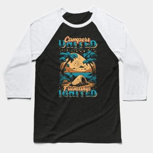 Camping Lover Baseball T-Shirt